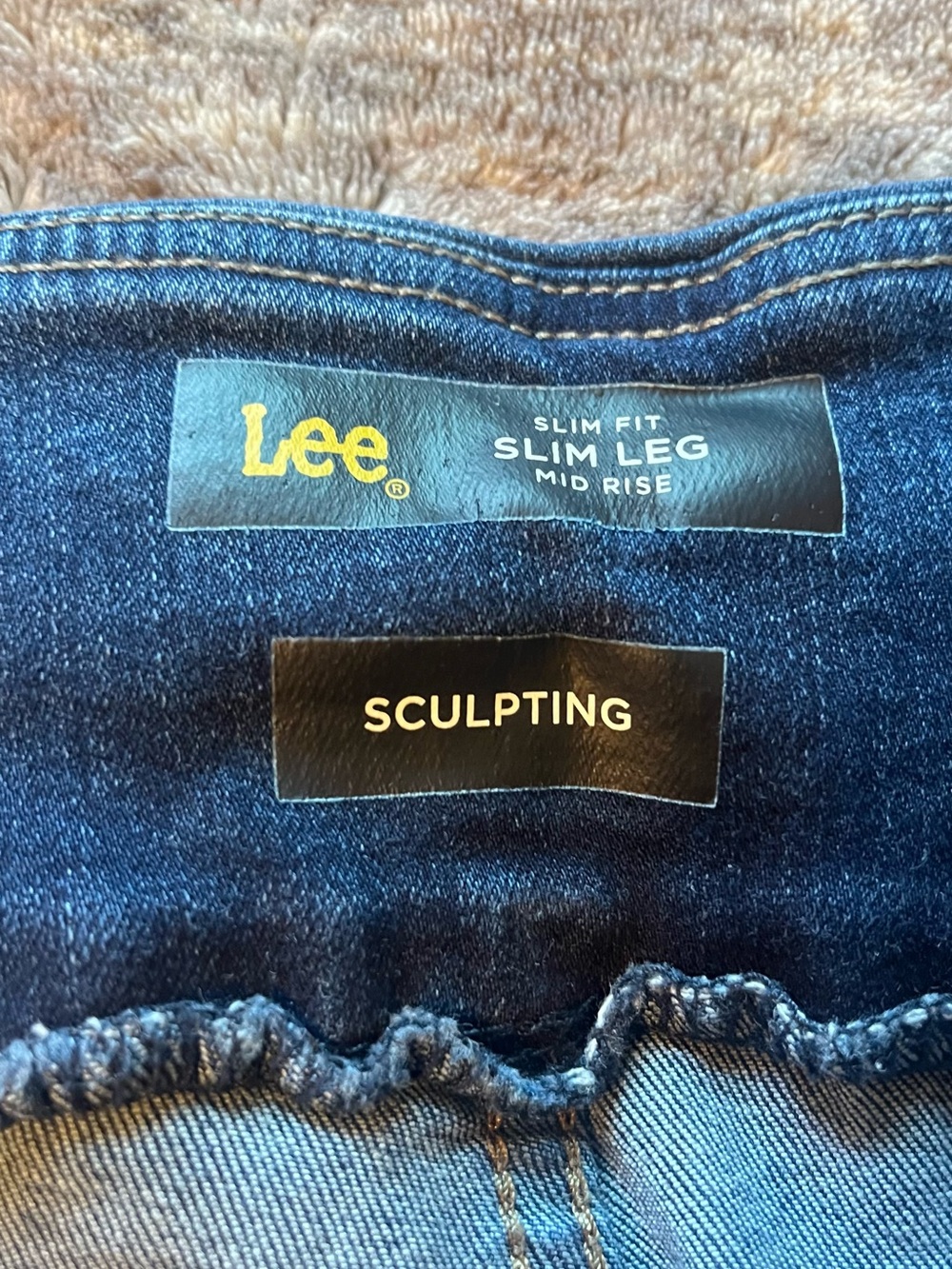 Pull on Lee Jeans - Dark Blue